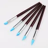 10pcs/zestaw silikonowych gliny rzeźbienie narzędzia modelowanie kropki Pen Ceramika użycie rzemiosła do majsterkowiczów gwoździe rękodzieła XBJK2207