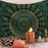 Tapisseries tapisserie tenture murale Mandala sable plage serviette jeter tapis bohème couverture dormir couvre-lit décor à la maison