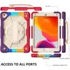 Courged Kids Case для iPad 9,7 дюйма 5/6 -го поколения/воздуха 2/Pro 9,7 "с держателем карандаша с помощью шок -надежного таблетка (C2)