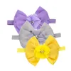 Аксессуары для волос Индивидуальные повязки для девочек Bowknot Solid Hat Estack Floral Baby 3pc младенец Elastichair