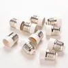 Bases de suportes da lâmpada 5pcs/lot Material à prova de fogo E27 para E14 Conversor Converter Soquete Lidra de lâmpada Adapterlamp Tipo de lâmpada