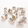 Lamba Tutucular Temeller 5 PCS/LOT FIREPROOF MALZEME E27 - E14 Tutucu Dönüştürücü Dönüşüm Dönüşümü Ampul Base Tip Adapterin