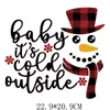 의류에 대한 전송 패치에 개념 철 크리스마스 트리 눈사람 열 프레스 데칼 청바지 자켓 후드 가족 파티 호의에 대한 귀여운 DIY 스티커 도매