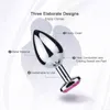 New Cute Base Metal Plug anale di piccole dimensioni Giocattoli erotici del sesso anale per donne Uomini Giochi di sesso Butt Plug per coppie Prodotti del sesso per adulti Y220427