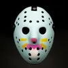 Newmasquerade masker jason voorhees maskera fredag ​​den 13: e skräckfilm hockey mask läskig halloween kostym cosplay plast party mask zza13252