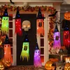Strings LED gloeiende heksenhoed creatief Halloween licht snaar hangend ornament voor home tuin binnenplaats decoratie fee