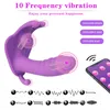 Vibrator Sex Toy Massager Use Dildo Adult para Mulheres Orgasmo Masturbador G Clitóris Estimular calcinha de controle remoto S Y1AD