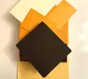 Сумка Кошельки Верх Высокое качество в стиле парижской клетки Дизайнерский мужской женский кошелек высокого класса L бумажник для мужчин Catd Держатели Кошельки с коробкой для пыли