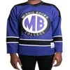 C26 Nik1 40Men's Retro Martin Payne Morris Brown College Hockey Jersey Custom Любое количество и имя