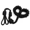 Adjustable sexy Handcuffs BDSM Bondage Restraint Rope Slave Roleplay Toys For Women Fetish bdsm Adult Products