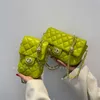 Lingge fil brodé sacs à bandoulière simples chaîne messager sac pour femme enveloppe polyvalente petit sac tempérament de mode