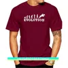 Evolution Horse Jumping T 셔츠 쇼 쇼 라이딩 라이딩 승마 선물 생일 재미있는 브랜드면 남성 의류 남성 슬림 핏 tshi 220702