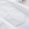Ubrania dla noworodków kombinezony pajacyki 0-2T niemowlęta letnie chłopcy dziewczęta odzież oddychająca czysta bawełna pajacyki z krótkim rękawem dziecięce jednolita koszula PSK170