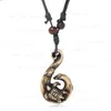 Animal Ocean Wave Sea Turtle kettingen Verstelbare lange kettinghars mode sieraden ketting voor vrouwen mannen modecadeau