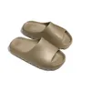 Sıcak yeni sandal mineral sandaletler slayt terlikleri oniks saf ayakkabılar siyah kum erkek kadın slaytlar açık boyut 36-48