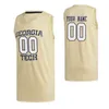 Georgia Tech Yellow Kurtki Koszulki Shaheed Medlock Jersey Khalid Moore Bubba Parham Shembari Phillips Rare Koszykówka Nosi niestandardowe szyte