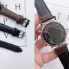 Top Brand Designer Mens Watches chronograph 42mm Luxury Men Watch Genuine Leather Stopwatch Waterproof fashion Wristwatches for man Christmas Father's Day Gift