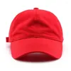 Visiera nera viscosa con cappello di giunzione per capelli regolabile buco lavato casual unisex berretto da baseball da baseball abiti da donna eger22