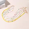 Chokers Cute Bohemia Handmade Colorful Seed Beads Simple Choker Necklace Women's Fashion Wild Sweet Beaded Collar Jewelry GiftChokers Go