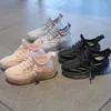Dzieciowe trampki dla dziewcząt unisex dzieci swobodne trampki wiosenne siatkę oddychającą butę do biegania dla chłopców sportowych butów 220805