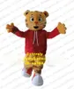 Mascot boneca traje de tigre traje de mascote adulto personagem de desenho animado halloween e Natal trajes publicidade para eventos em grande escala
