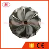 RHF55 53.11/71.00mm 6+6 blades Reverse Turbocharger Turbo Billet compressor wheel/Aluminum 2618/Milling wheel for Cartridge/CHRA/Core