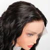 12-28 Zoll lose tiefe Welle Lace Front Perücke für Frauen brasilianisches reines Menschenhaar lange 13 x 4 HD transparente Spitze Frontal Perücke Pre-Pluc315H