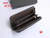 Heren Zwart nieuwste lange portemonnee voor vrouwen Designer Purse Zipper Bag Ladies Card Holder Pocket Top Kwaliteit Coin Hold Credit Card Hold7834247