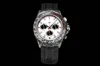 Zegarek męski TW Factory Cosmic Chronology Wzory włókna węglowego Seria 40x13.5 Rozmiar Super Glow-in-the-Dark Tekstura 7750 Ruch Designer Watch