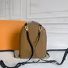 Högkvalitativ mini ryggsäck rese handväska fjäder ryggsäckar duk läder crossbody axelväska klassisk brev skolväska