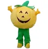Performance Cute Pumpkin Mascot Costumes Halloween Fancy Party Dress Cartoon Postacie Karnawna