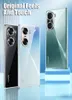 Full Fit Clear Silicone Soft Casos para Huawei Honor 60 50 30 Pro Lite X30 X10 Max X20 SE 10X Ultra Fin Back Capa Coque 50