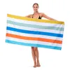 Balneazione Nuoto Spiaggia Costumi da bagno Coperta gettata 160 * 80 cm Sherpa Sport Mantello con cappuccio Cape Soccer Telo da bagno Swadding Accappatoio Scialle 63 * 31 pollici