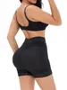 Damesjaberse vrouwen latex taille trainer body shaper corsets zipperhooks cincher corset top slank riem zwart plus sizewomen's