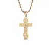Pendentif Colliers Russe Orthodoxe Christianisme Église Éternelle Croix Charmes Collier Bijoux Russie Grèce Ukraine JewelryPendant