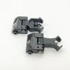 Tactical Accessories Iron Combat Flip-Up Sight Folding Rear and Front Sights for Picatinny Rail