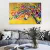 Paarden kunst abstract schilderij canvas majestueus paard handgeschilderde kleurrijke dierenschilderijen voor badkamer keuken wand decor Gift2727403