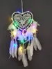 16 Styles Dream Catcher Festival Hediyesi El yapımı yarım daire ay tasarım sanat zanaatlar rüya kılıfı tüy asılı yıldız ev duvar dekorasyon süslemesi b0715