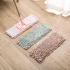 Chenille Dust Mop Bathroom Floor Household Cleaning Folding Filling Flat Replacement Head Housework Candy Color Tool 220329