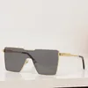 Diese eckige diamantierte CYCLONE METAL SUNGLASSES-Männerfrauenbrille aus glänzendem Kristallglas von Z1700U mit einem Marco Delgado-aktuali199w