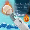 NXY Vibrators Krachtige Enorme Toverstaf Voor Vrouwen Oplaadbare Verwarming Grote AV Стимулятор VROUWELIJKE G SPOTE SEX TOYS VROUW 0406