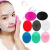 Soft Silicone Face Cleansing Brush Beauty Facial Washing Pad Exfoliating Blackhead Deep Cleaning Massage Brushes Face Care Tool Inventory Wholesale