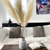 Decorative Flowers & Wreaths 1Pc Artificial Pampas Reed Home Plume Grass Decor Wedding Arch Fake Plant Living Room Vase Decoration Garden Ev