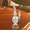 Nieuwe glazen bongflesolie bongs waterpijp flessen bong bubble dab wapter pijp