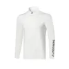 Frühlingsherbst -Golf -Kleidung Männer Langarm Tshirt 2 Farben Mode Outdoor Sport Freizeit Hemden Sonnenschutzkleidung2487263