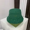 Mäns och kvinnors lyxiga designers hattar hink hatt tvåsidig bärbar mode sociala parti tillbehör sol cap fiskare mössor högkvalitativa 3 färger bra