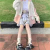 여자 후드 땀 업수 Qweek kawaii zip up 소프트 소녀 양털 곰 곰 자수 스웨트 셔츠 후드 가을 2022 일본 스타일 캐주얼 한 귀여운 clo