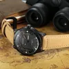 Orologi da polso Orologio da uomo Cronografo al quarzo Orologi Cinturino in nylon impermeabile in pelle Mens Army Sports Casual Orologi da uomoOrologi da polsoWristw