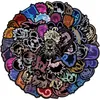 50 Pcs/Lot mixte Anime néon lumière autocollants attaque sur Titan/demon Slayer Graffiti autocollants moto bagages bricolage jouet décalcomanie pour enfant