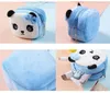 Cartoon Plush Coin Purse Kids Cute Coin Animals Design Change Pocket Bag Boys Girls Creative Wallet Panda Rabbit Duck Frog Shape Purses INS4